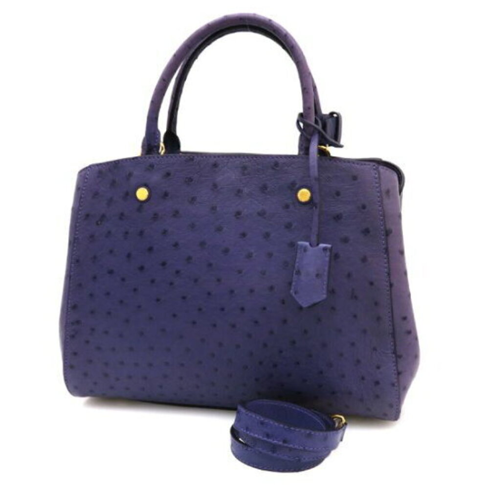 Louis Vuitton Ostrich Montaigne - Picture 2 of 8